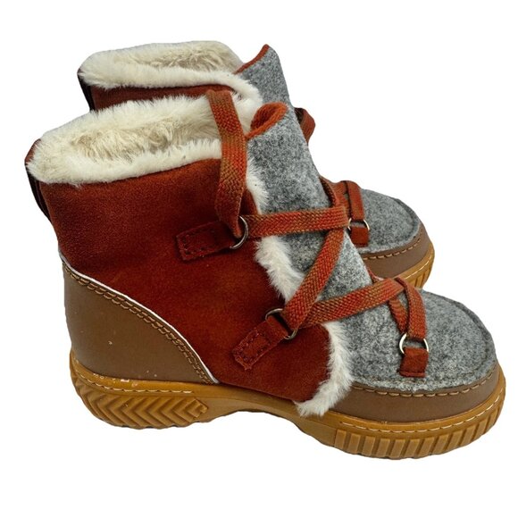 Sorel ONA AVE Alpine WP Fleece Lined Waterproof Leather Boots US SIZE 5 - Picture 2 of 10